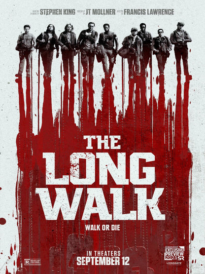 The Long Walk paper poster
