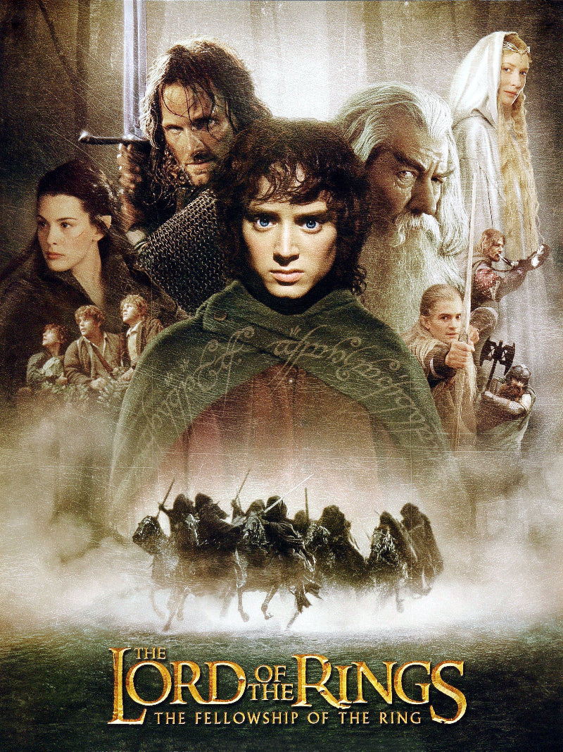 The Lord of the Rings The Fellowship of The Ring paper poster