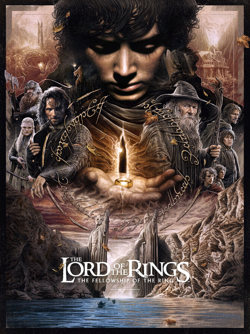 The Lord of the Rings The Fellowship of The Ring paper poster