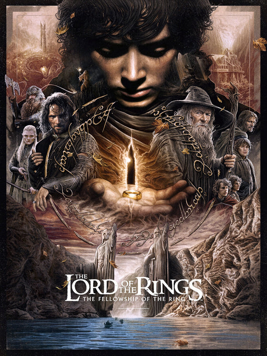The Lord of the Rings The Fellowship of The Ring paper poster