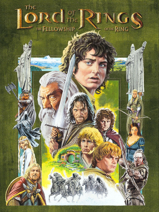The Lord of The Rings The Fellowship of The Ring paper poster