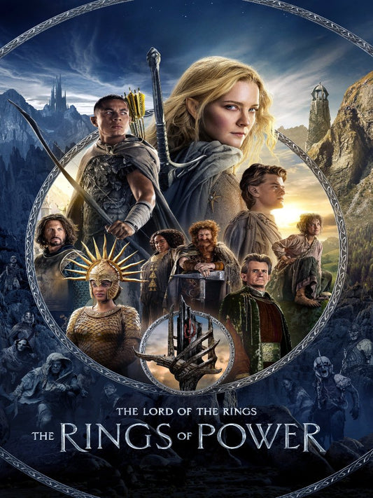 The Rings of Power paper poster