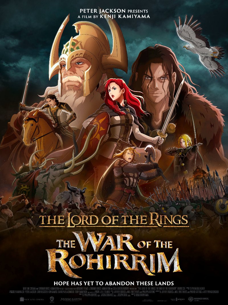 The Lord of The Rings The War of The Rohirrim paper poster