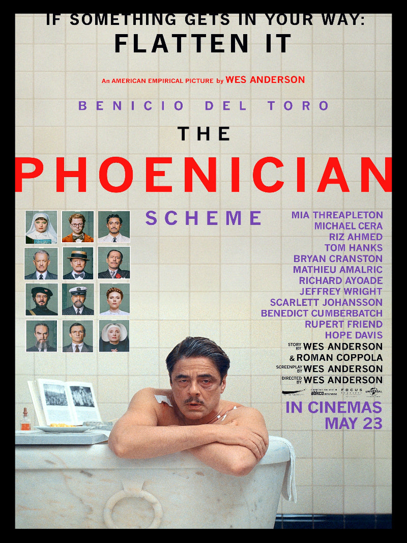 The Phoenician Scheme paper poster