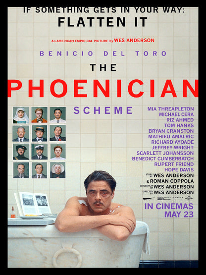 The Phoenician Scheme paper poster