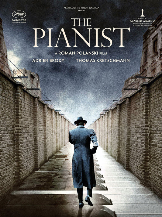 The Pianist paper poster