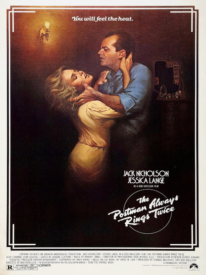 The Postman Always Rings Twice paper poster