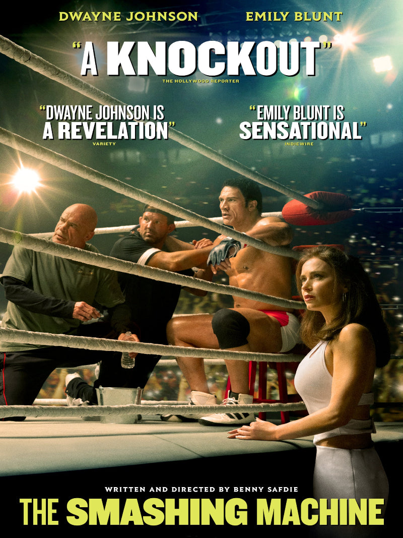 The Smashing Machine paper poster