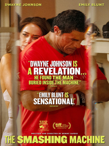 The Smashing Machine paper poster