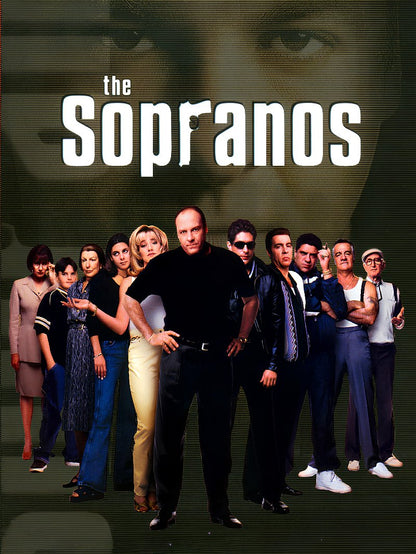 The Sopranos paper poster