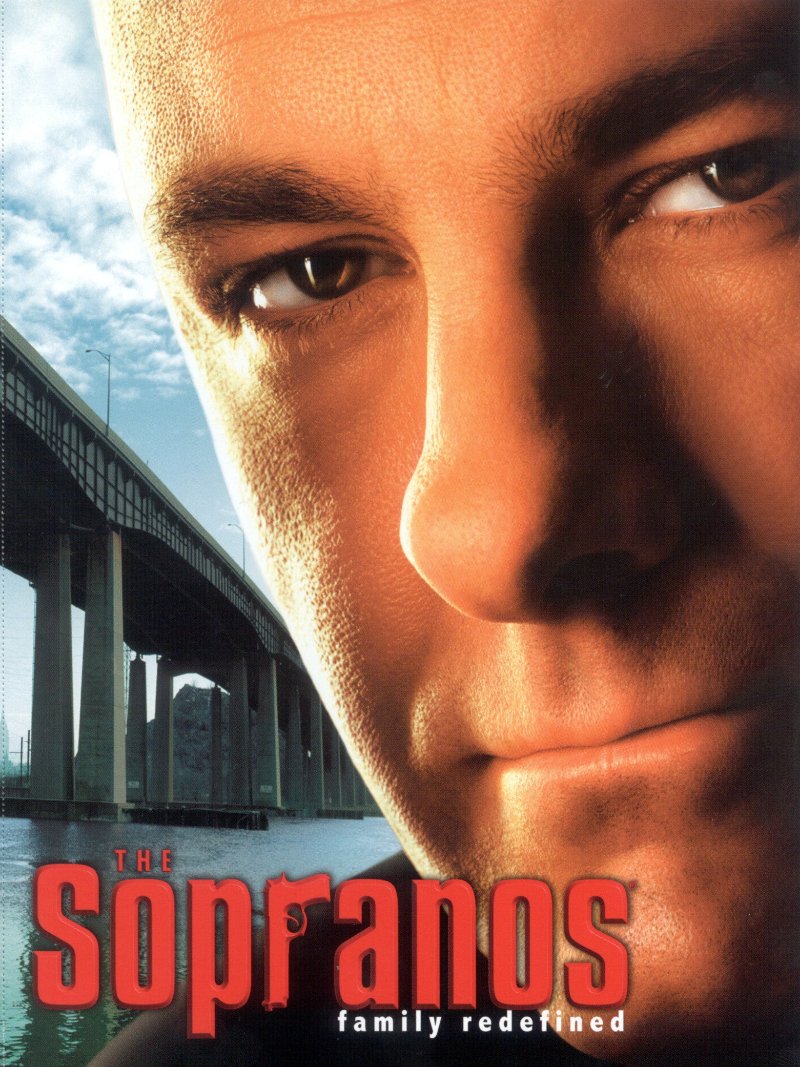 The Sopranos paper poster