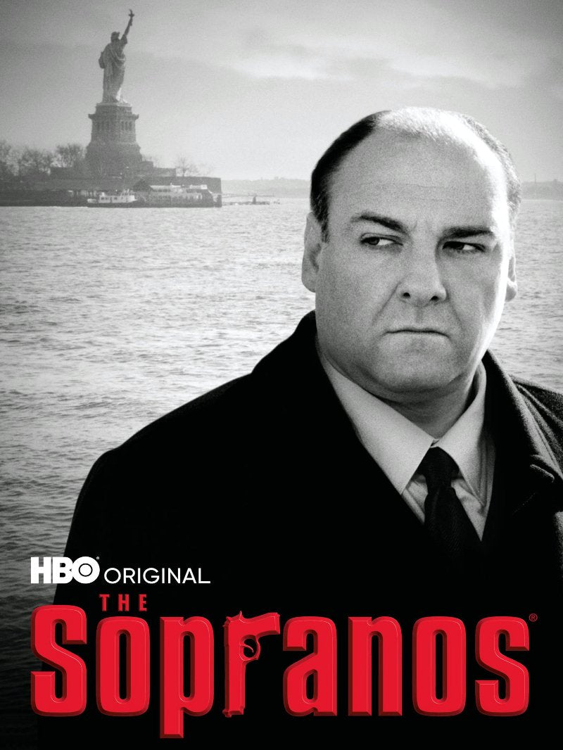 The Sopranos paper poster