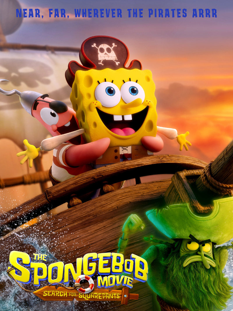 The Spongebob Movie Search For Squareparts paper poster