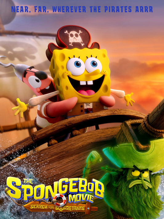 The Spongebob Movie Search For Squareparts paper poster
