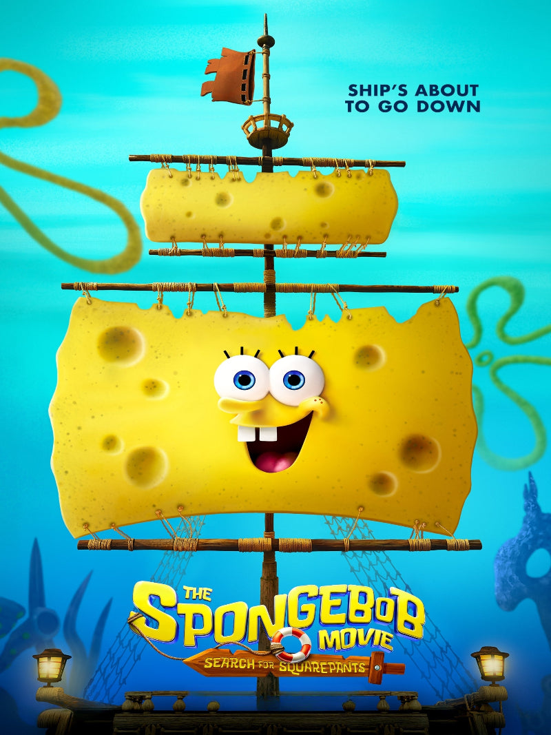 The Spongebob Movie Search For Squareparts paper poster