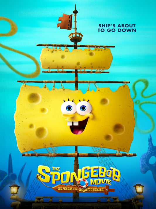 The Spongebob Movie Search For Squareparts paper poster