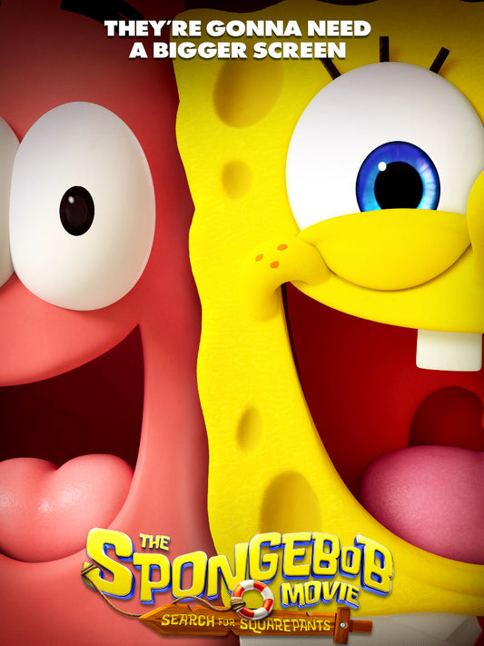 The Spongebob Movie Search For Squareparts paper poster