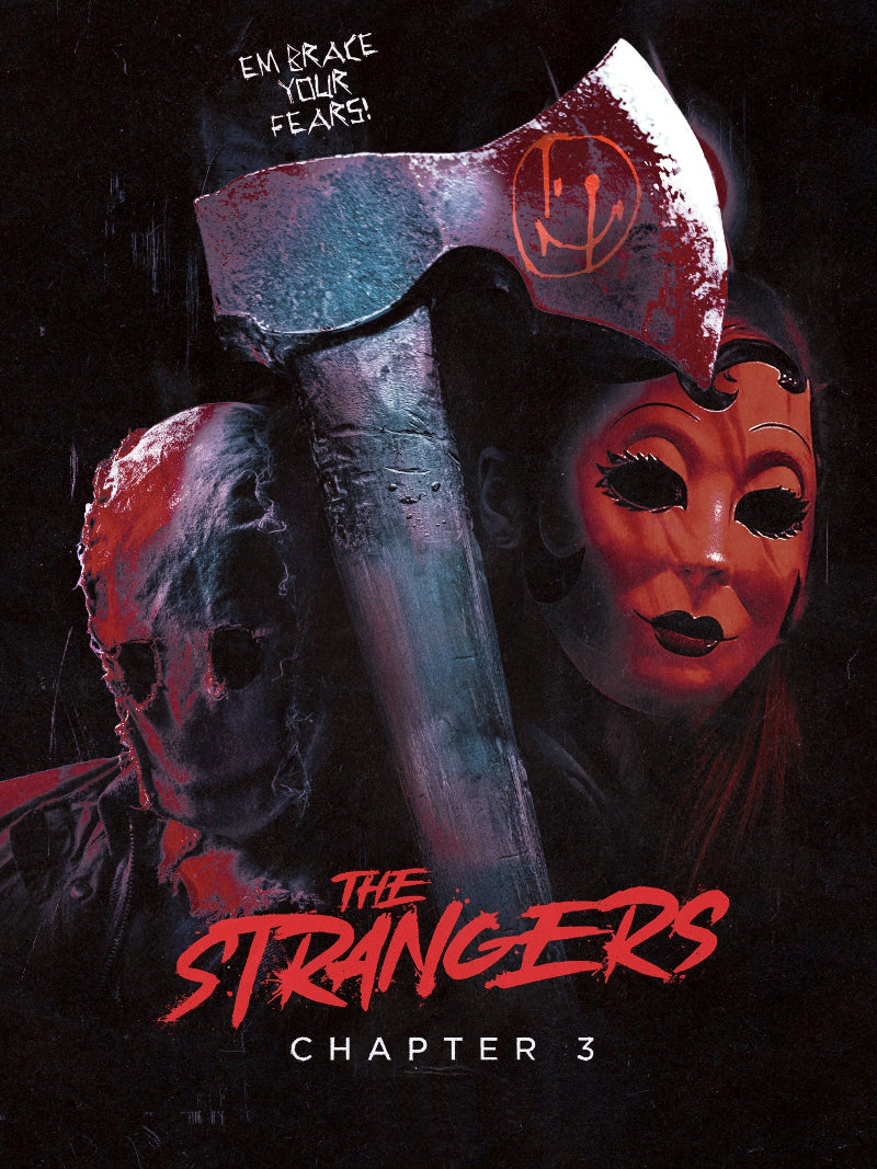 The Strangers Chapter 3 paper poster