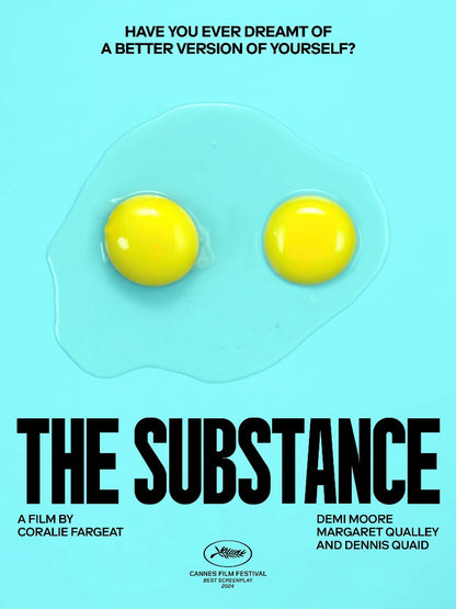 The Substance paper poster