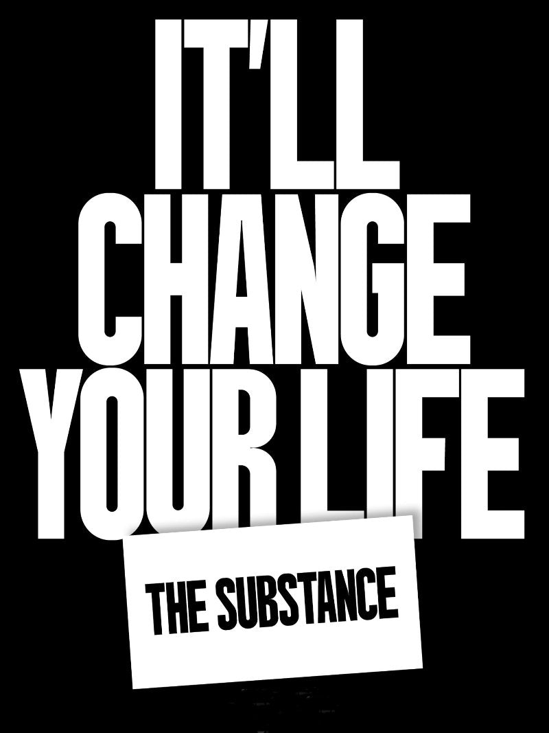 The Substance paper poster