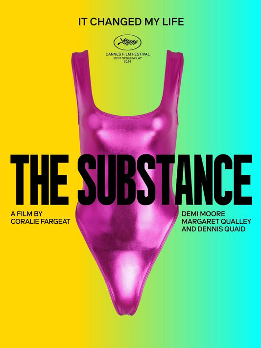 The Substance paper poster