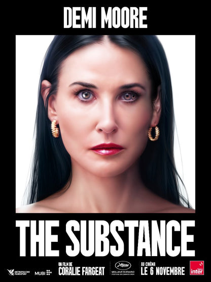 The Substance paper poster