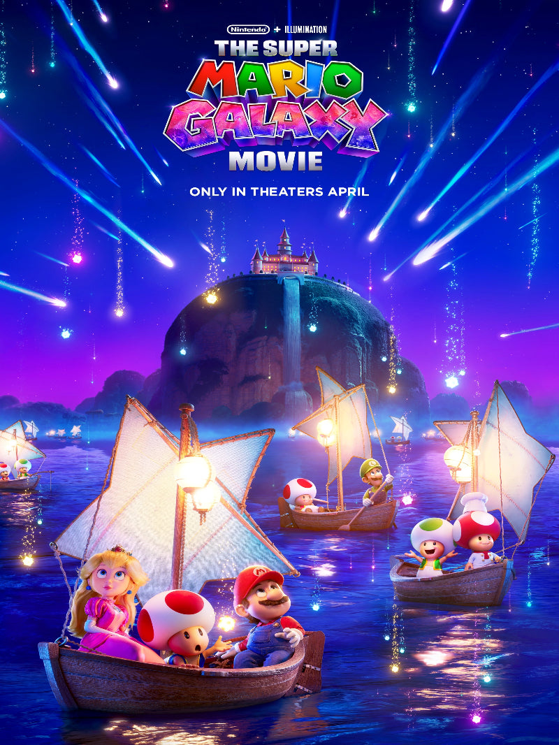 The Super Mario Galaxy paper poster