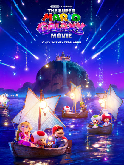 The Super Mario Galaxy paper poster