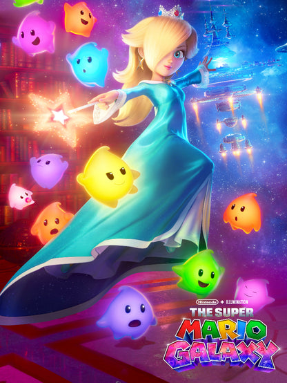 The Super Mario Galaxy paper poster