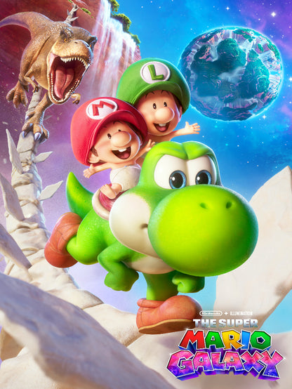The Super Mario Galaxy paper poster
