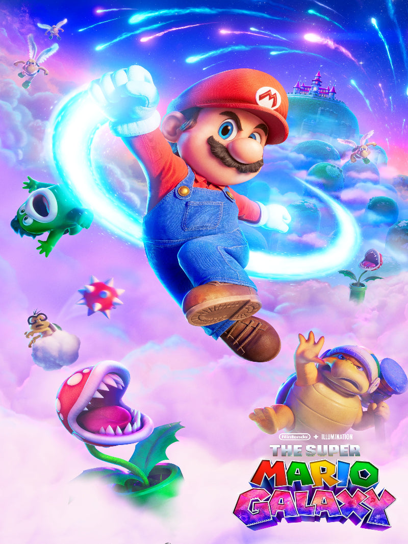 The Super Mario Galaxy paper poster