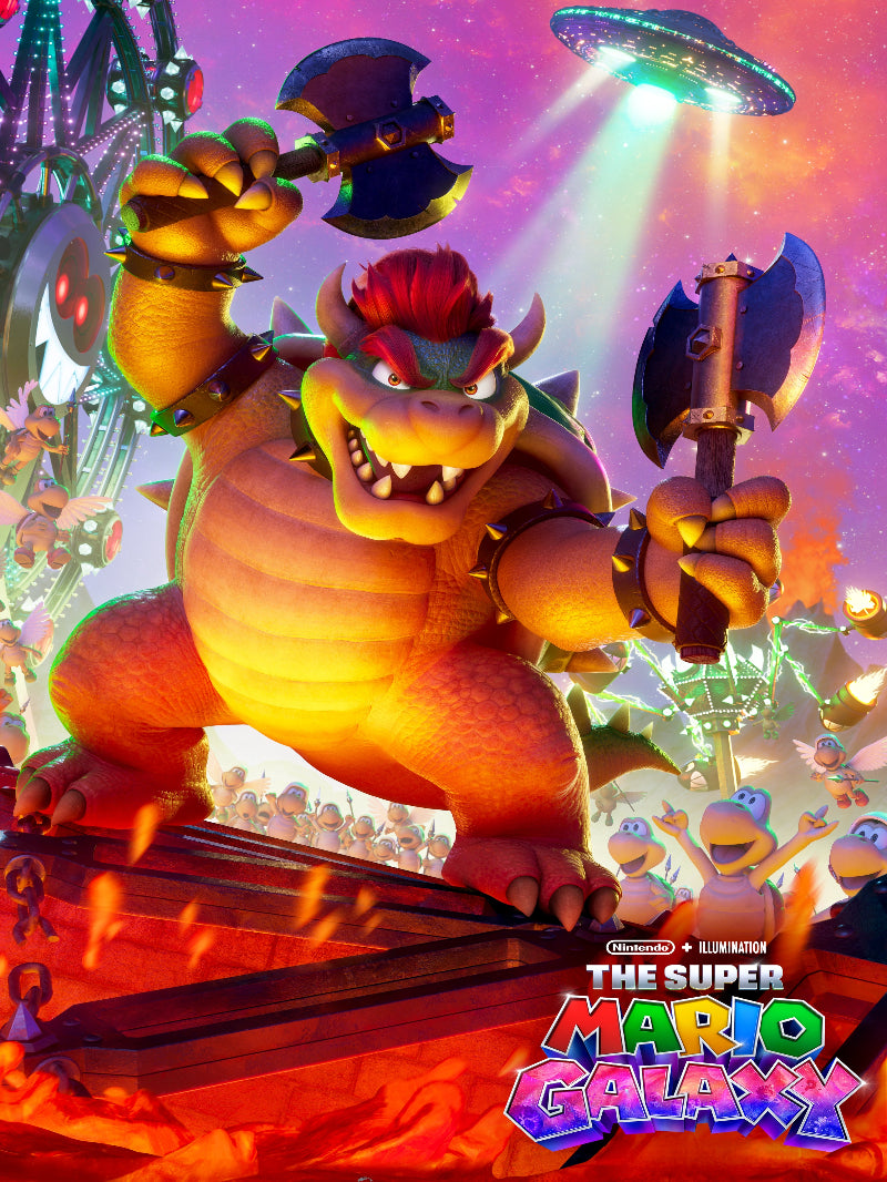 The Super Mario Galaxy paper poster