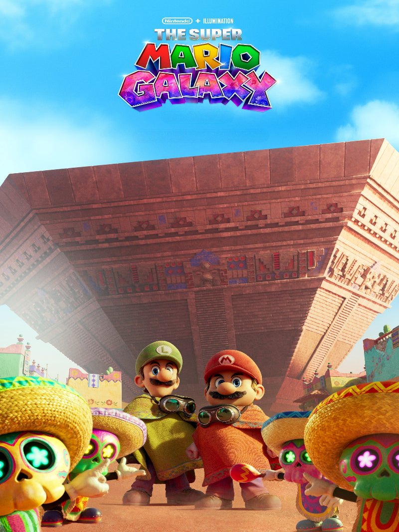 The Super Mario Galaxy paper poster