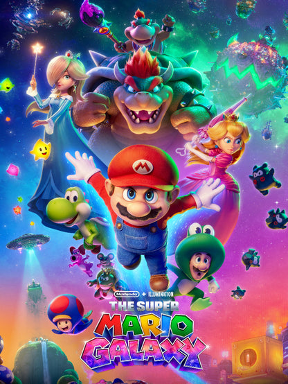The Super Mario Galaxy paper poster