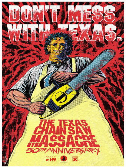 The Texas Chainsaw Massacre paper poster