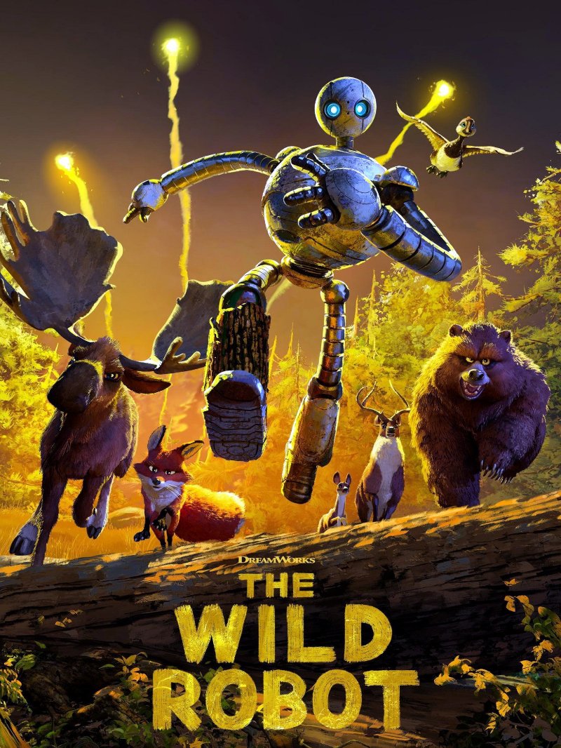 The Wild Robot paper poster