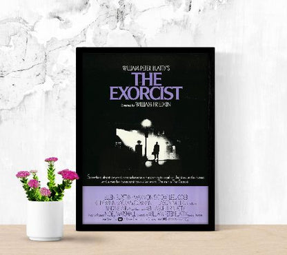 The Exorcist framed poster