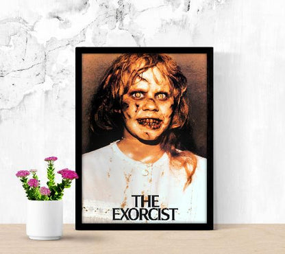 The Exorcist framed poster