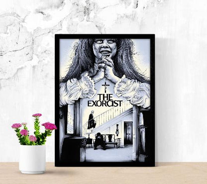 The Exorcist framed poster