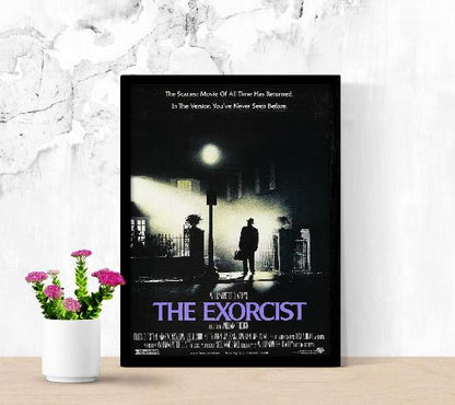 The Exorcist framed poster