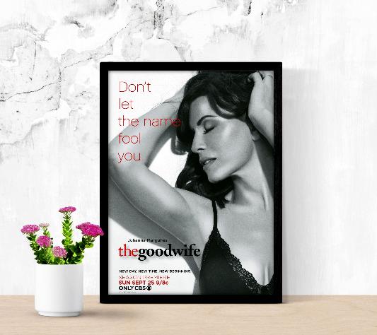 The Good Wife framed poster