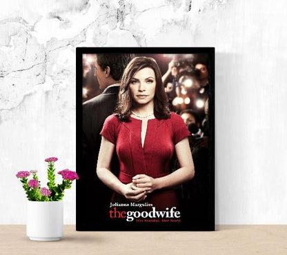 The Good Wife fraed poster