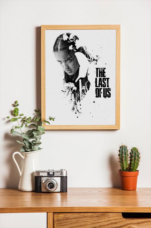 The Last of Us framed poster