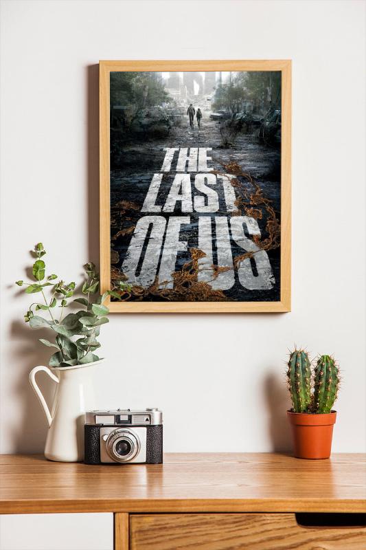 The Last of Us framed poster