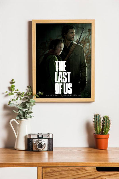 The Last of Us framed poster