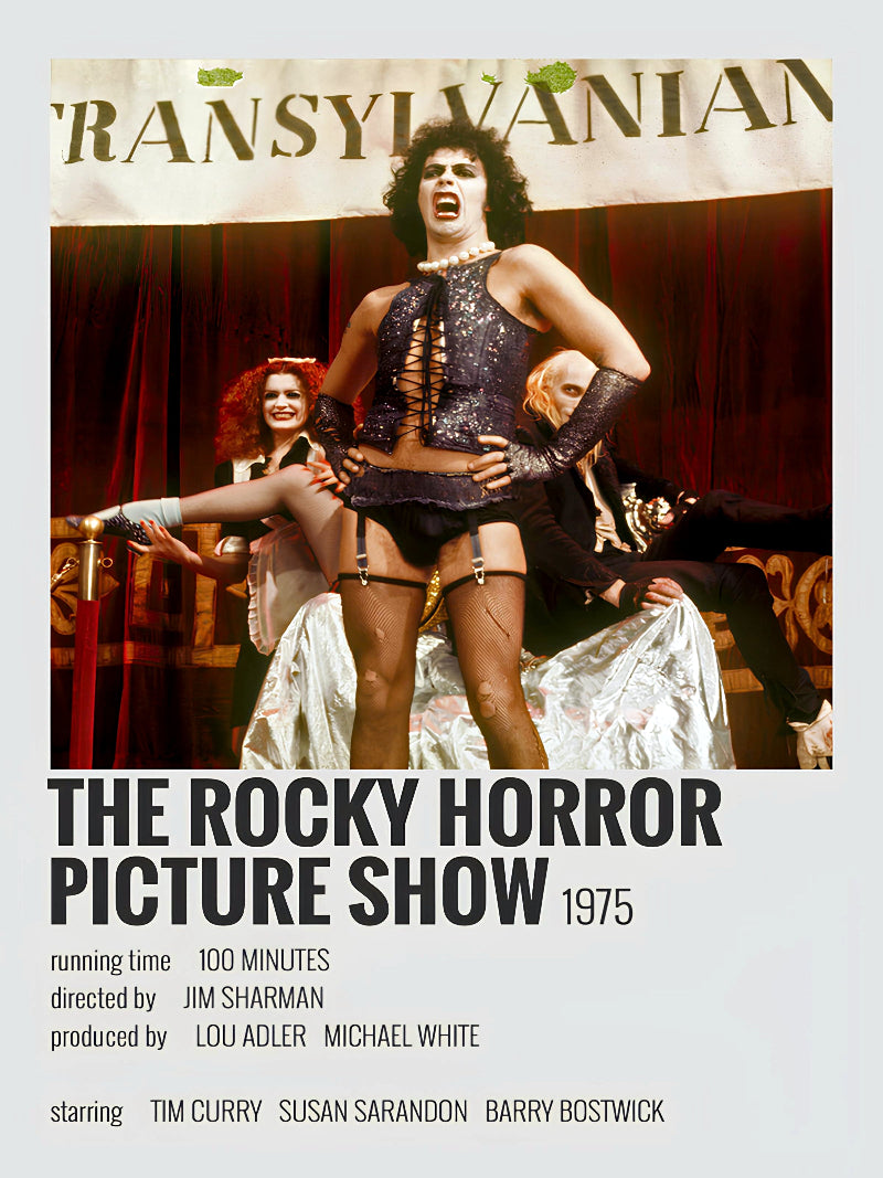 The Rocky Horror Picture Show minimalist paper poster