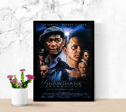 The Shawshank Redemption framed poster