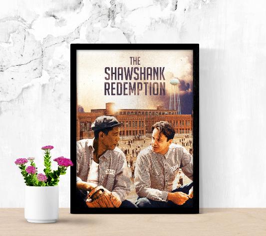 The Shawshank Redemption framed poster