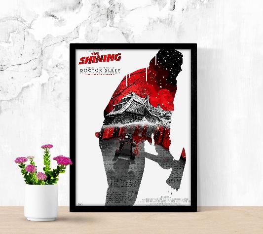 The Shining framed poster