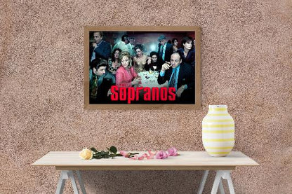 The Sopranos framed poster